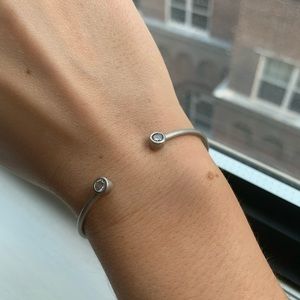 FREIDA ROTHMAN Sterling Silver CZ Bracelet